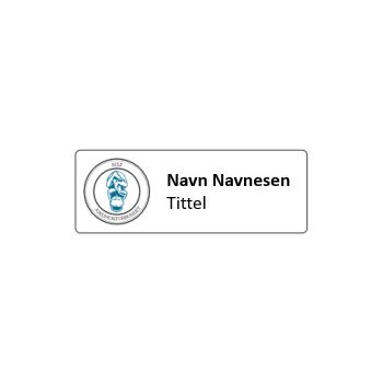 Navneskilt jordmorlogo