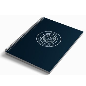 A5 notatbok med spiral